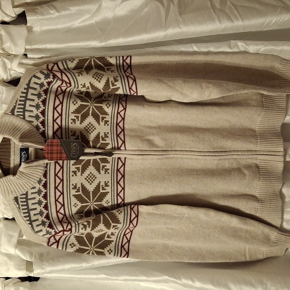 Chaps Other - Chaps full zip sweater
